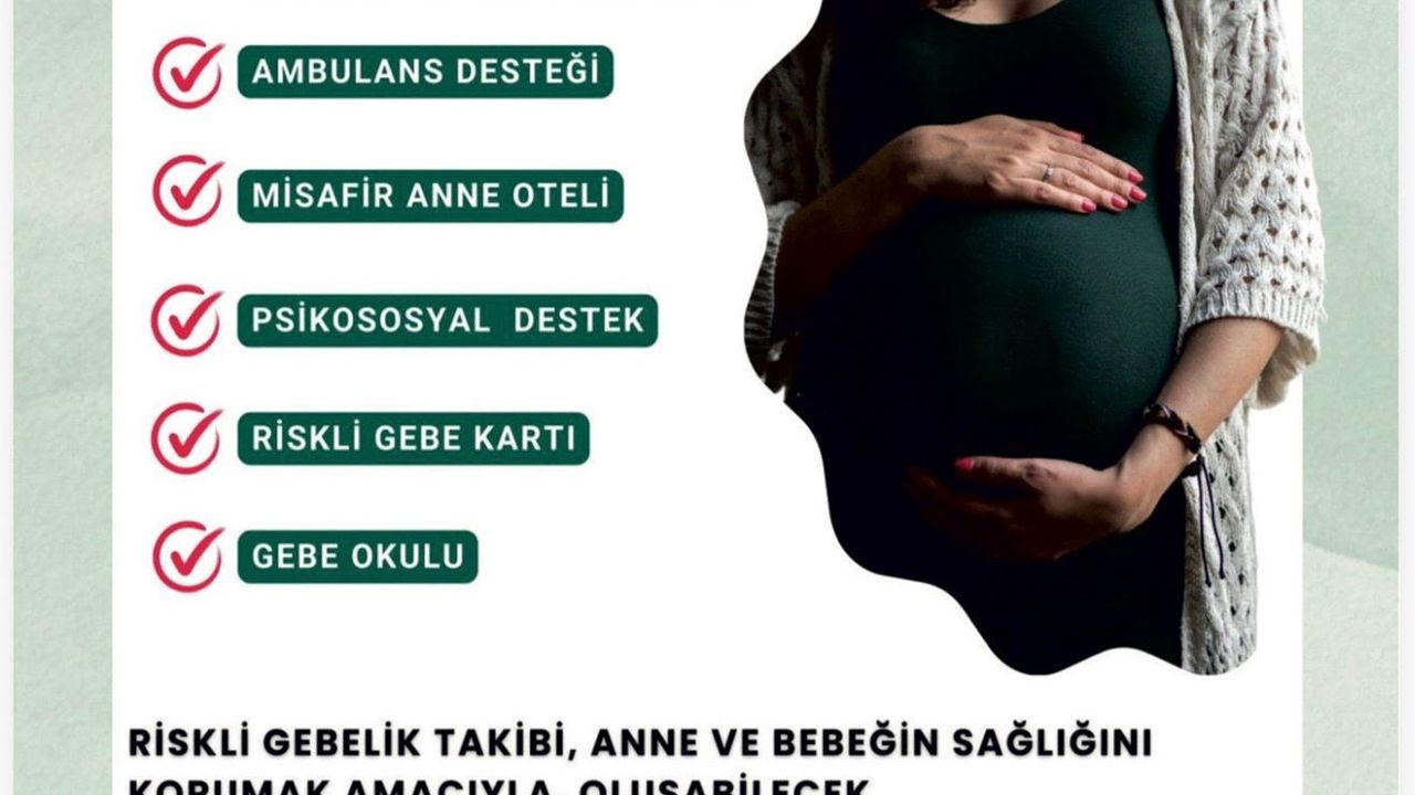Riskli gebelikler için danışma hattı açıldı