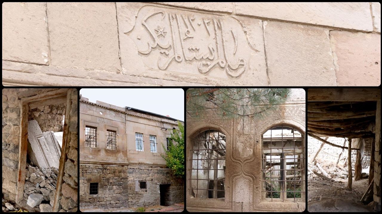 Kayseri'nin Bünyan halısı 239 yıllık tarihi konakta geleceğe taşınacak