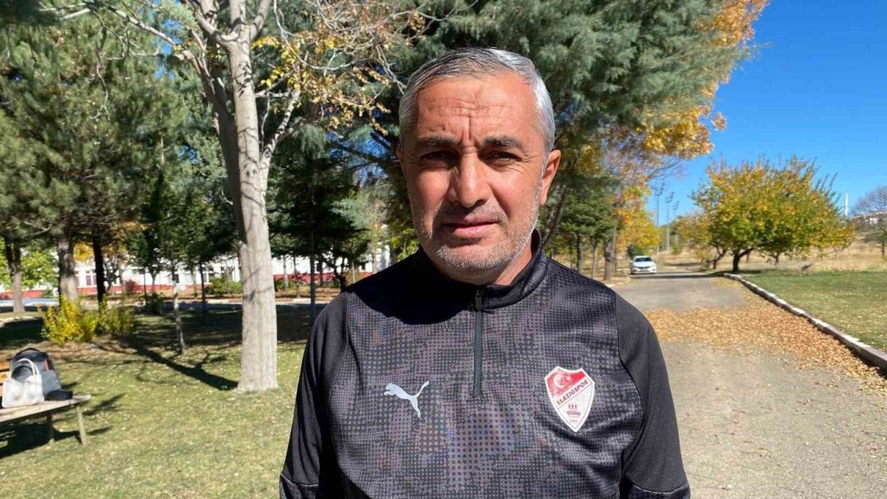 Elazığspor Teknik Direktörü: "Küçük dikkatsizliklerle alakalı çalışacağız"