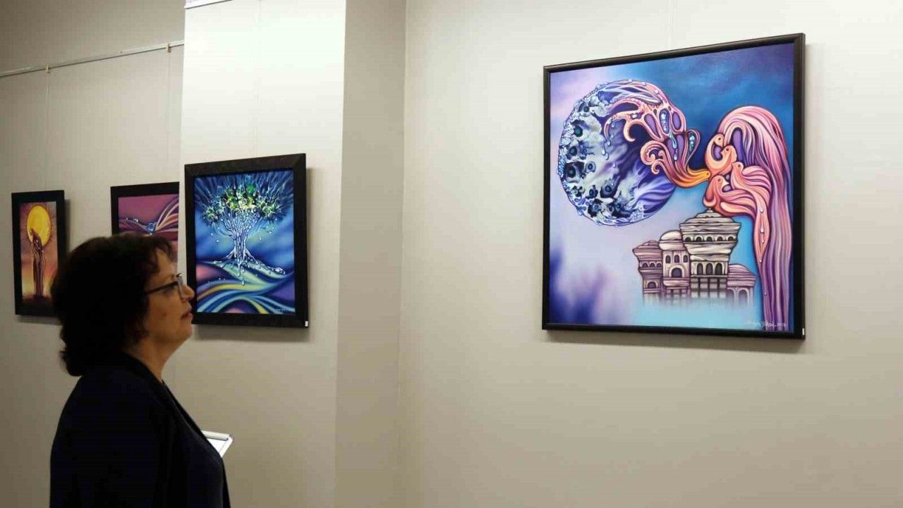 Ressam yüksel SANKO Sanat Galerisi’nde sergi açtı