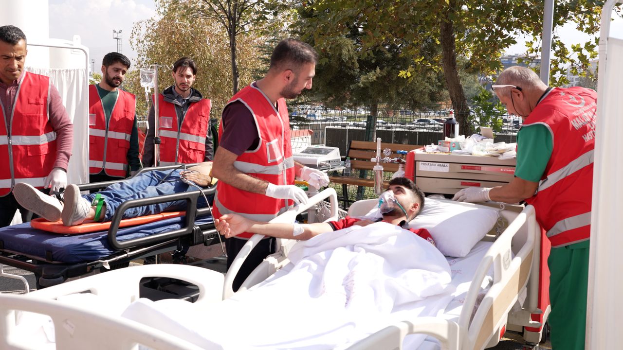 MEAH’ta yangın, tahliye ve saha tatbikatı gerçekleştirildi