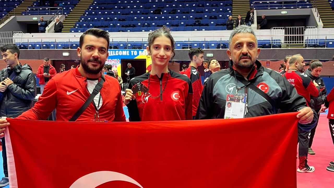 Malatya’ya altın madalya getirdi!