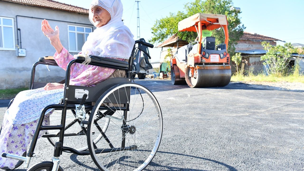 Gülistan Teyze istedi, Yeşilyurt Belediyesi yaptı!