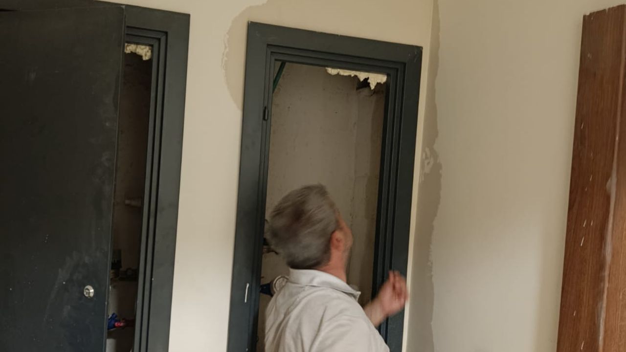 Malatya’da depremzedeler evlerdeki eksikliklerden şikayetçi