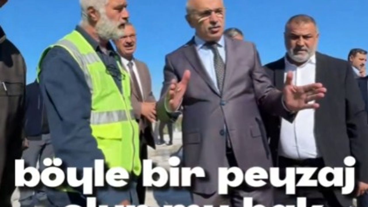 Başkan Sami Er’den peyzaj eleştirisi!