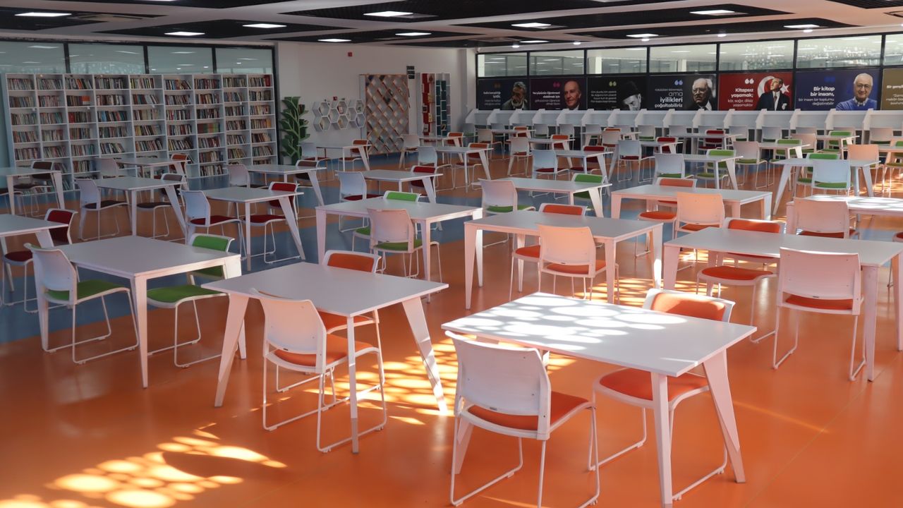 Yeşilyurt’a 250 kişilik modern kütüphane