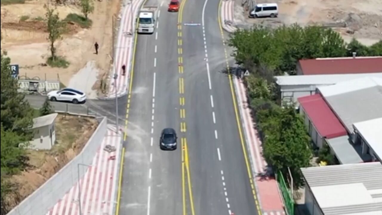 Malatya'da Ulaşımı Rahatlatacak Yeni Yol Tamamlandı