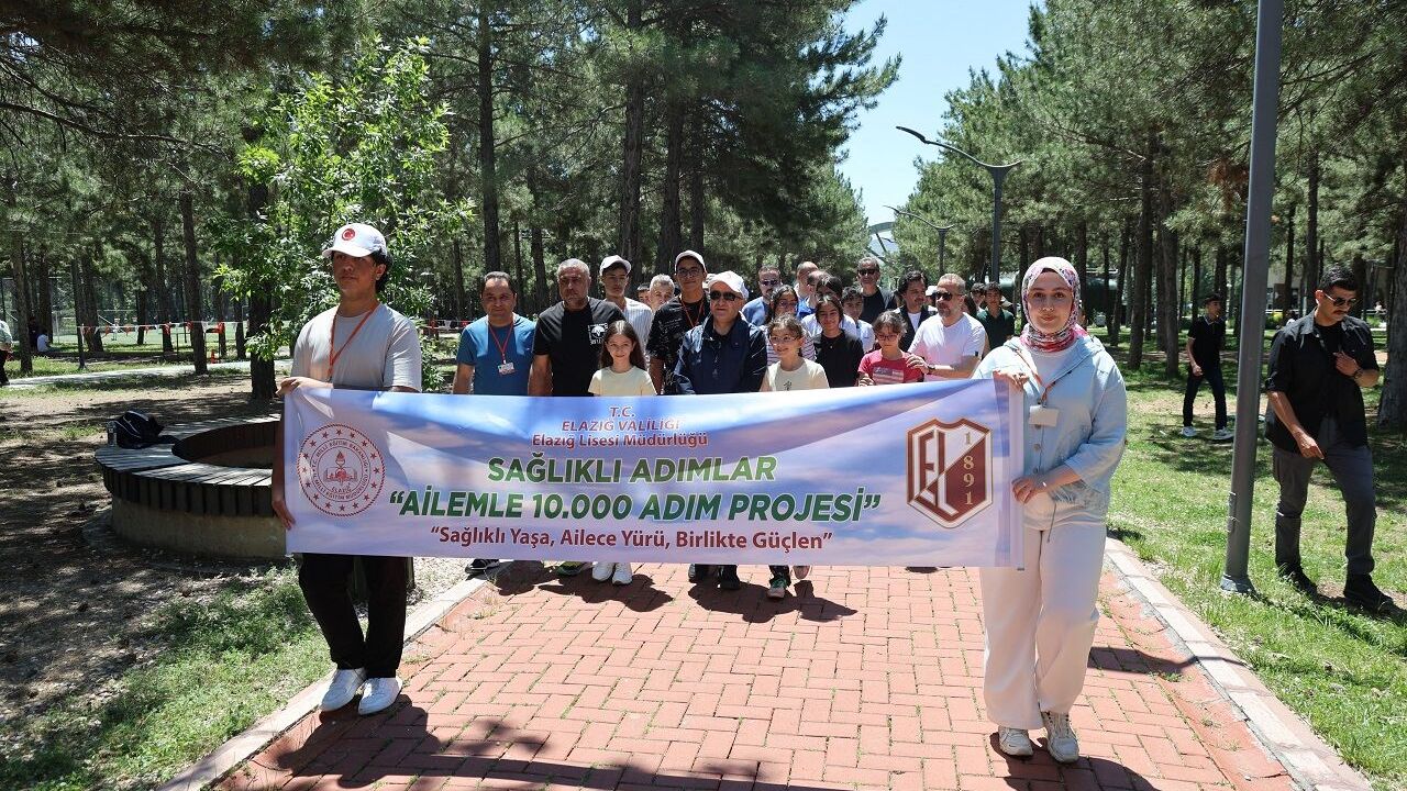 Elazığ’da "10 Bin Adım" Seferberliği: Aileler ve Gençler Sağ