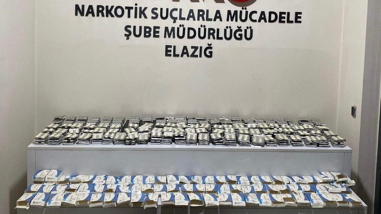 Elazığ'da Yasaklı Madde Operasyonu: 2 Tutuklama