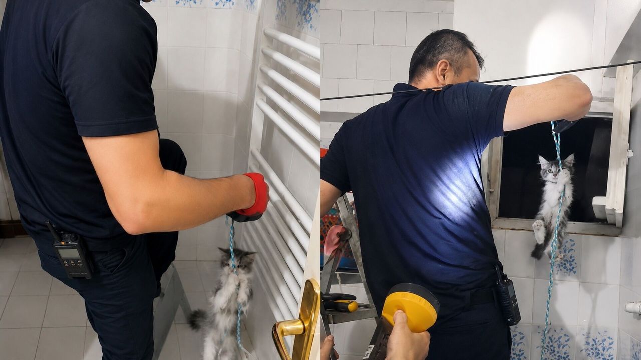 Malatya’da Yürek Isıtan Anlar: Apartman Boşluğunda