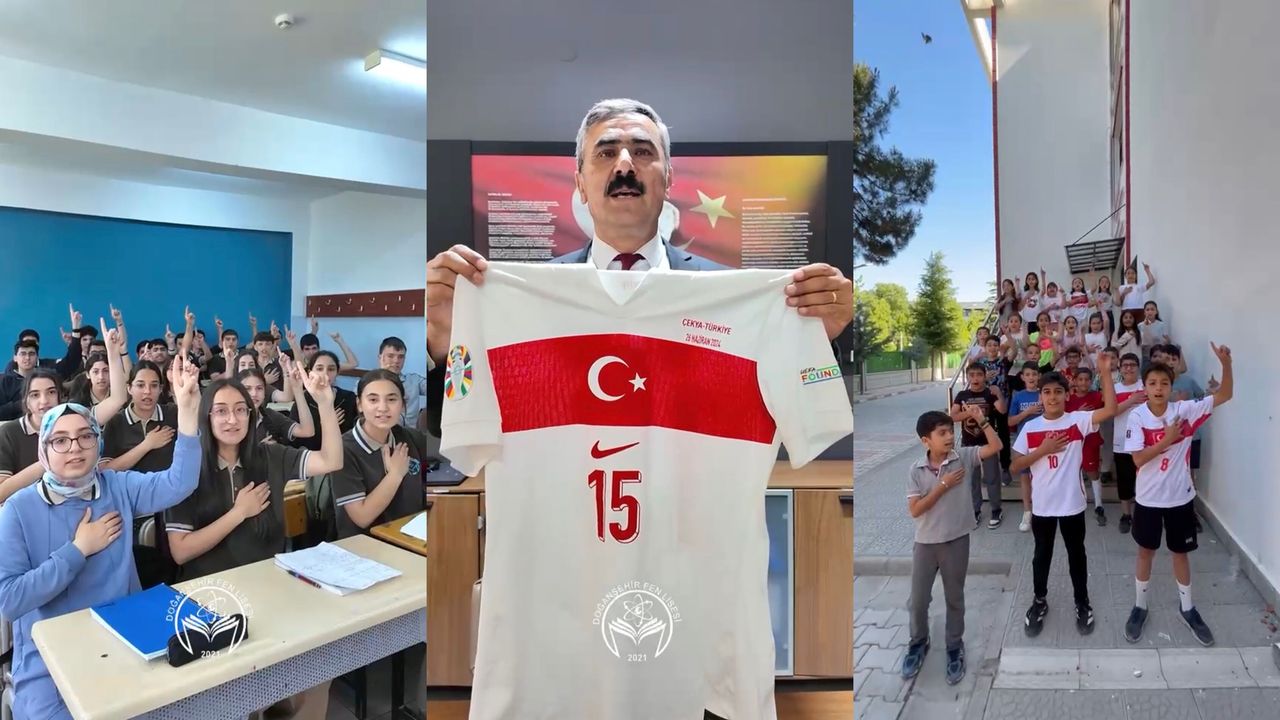 Malatyalı Öğrencilerden Dünya Kupası Öncesi Milli 