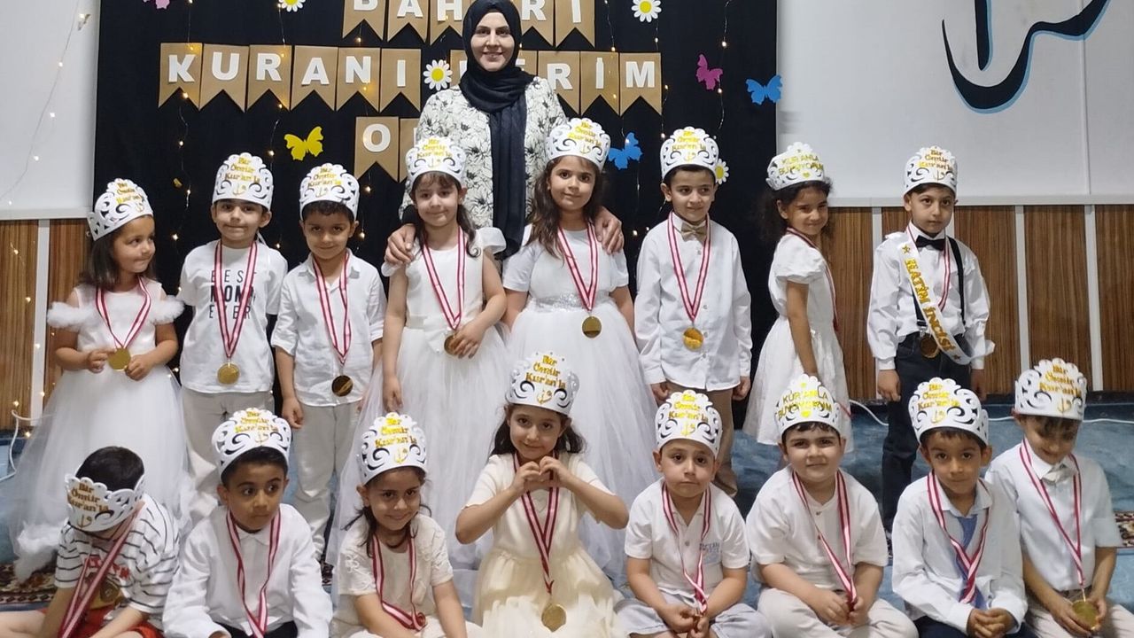 Minik Yüreklerden Büyük Başarı: 4-6 Yaş Kur’an Kursu Öğrenci