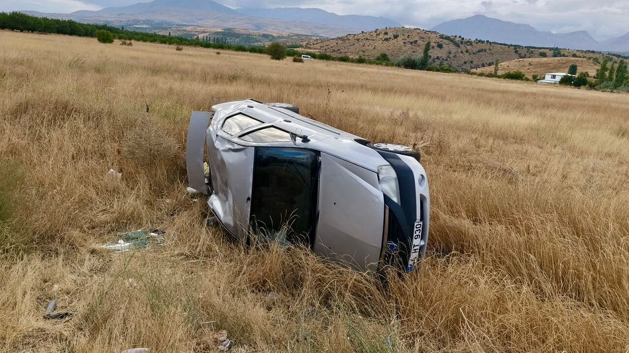 Doğanşehir’de İki Ayrı Trafik Kazası: 4 Yaralı