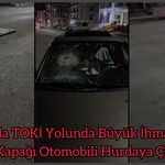 Malatya'da TOKİ Yolunda Büyük İhmal İddiası! Rögar Kapağı Otomobili Hurdaya Çevirdi...