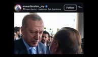 Enver İbrahim, Erdoğan ile Fotoğrafını Türkçe Şarkı Eşliğinde Paylaştı