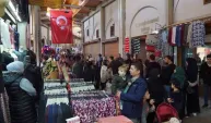 Kahramanmaraş Tarihi Kapalı Çarşı’da bayram hareketliliği