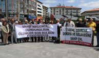 Sivas’ta bir kişinin öldüğü maden kazası protesto edildi