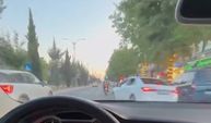 Hatalı geçiş yaptı, zor toparladı!