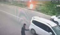 Hatunsuyu’nda Korku Dolu Anlar: Yıldırım Ağacı Vurdu