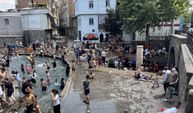Diyarbakır’da Kavurucu Sıcaktan Bunalan Çocukların Adresi Tarihi Anzele Suyu Oldu