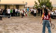 Şanlıurfa Ceylanpınar’da Köylüler Toprak Kortta Tenisle Tanıştı