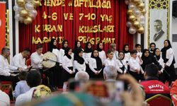 Darende’de kapanış ilahilerle yapıldı!