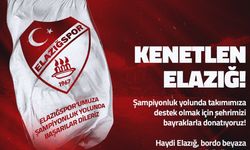 Elazığspor’dan bayrak kampanyasına davet
