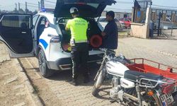 Motosikleti üzerine yatarak sürmüştü, yediği ceza motosikletin parasını geçti