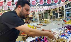 Elazığ Esnafı 50 Çeşit Şekerleme ile Tezgahları Donattı
