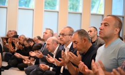 Malatya'da bayram namazında camiler doldu, taştı