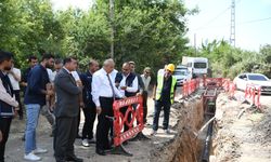Malatya’ya 39 bin 496 metre kanalizasyon hattı!