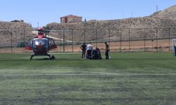 Darende'de Kalp Krizi Geçiren Hasta Hava Ambulansıyla Sevk Edildi