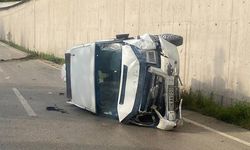 Tokat'ta minibüsün devrilmesi sorucu 10 kişi yaralandı