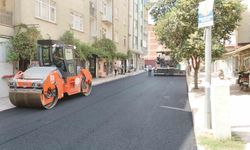 Elazığ’da yol yenileme çalışmaları sürüyor