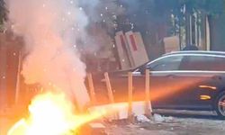 Siverek’te altyapı kazısında elektrik kabloları patladı