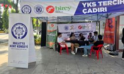 Malatya’da YKS Tercih Danışmanlık Çadırı Açıldı!