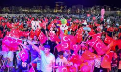 Yeşilyurt’ta Türk Bayraklarıyla Muhteşem Manzara!