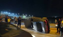 Adıyaman’da takla attı: 1 yaralı