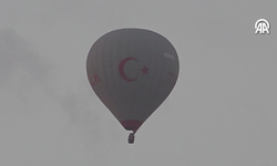 Uçuşlarını Türk bayraklarıyla yaptılar!