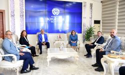 Malatya’nın Gelini Fatma Şahin’den Büyükşehir Belediyesi'ne  Ziyaret