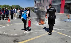 Malatya’da Gençlere Yangın Bilinci Aşılandı