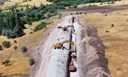 Yoncalı için 566 kilometre uzunluğunda boru döşeniyor