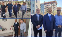 Malatya'da kalıcı konutların inşası sürüyor