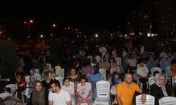 Açıkhava sineması vatandaşın yoğun ilgisini çekti!