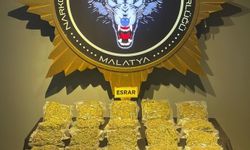 Malatya'da 12 kilo esrar ele geçirildi!