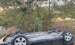 Adıyaman'da otomobil takla attı: 1 yaralı
