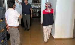 Arıcakta gıda üretim yerlerine  denetim