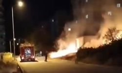 Elazığ’da çıkan yangın söndürüldü