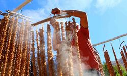 Elazığ'da kış sofralarının vazgeçilmezi: Orcik mesaisi başladı