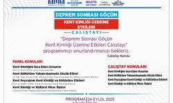 Deprem Sonrası Göçün Kent Kimliğine Etkileri Çalıştayı Düzenleniyor